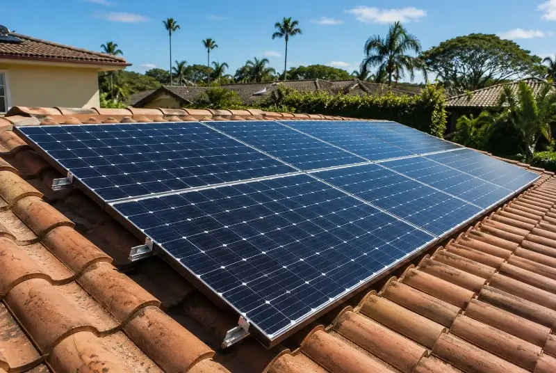 Installation de panneaux solaires à Saint-Aubin-du-Plain